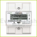 3 pólusú digitális almérő DIN sínre  MID 5263H