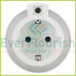 Irányfény LED, alkonykapcsolóval és dugaszolóaljzattal 6007H