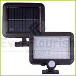 Napelemes LED lámpa mozgásérzékelővel 3W 6924H