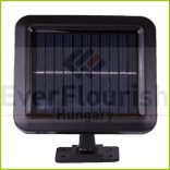 Napelemes LED lámpa mozgásérzékelővel 3W 6924H