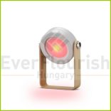 LED design lámpa LANTERN, újratölthető USB RGB 7223H