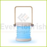 LED design lámpa LANTERN, újratölthető USB RGB 7223H