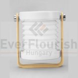 LED design lámpa LANTERN, újratölthető USB RGB 7223H