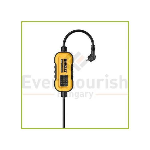 EV Type2 DeWALT hordozható töltő 16A 3.68kW 7.5m IP65 73722