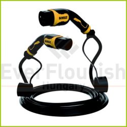 EV Type2 DeWALT töltő kábel 5m 22kW IP65 73723