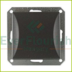 OPAL egypólusú kapcsoló keret nélkül, grafit 8710H
