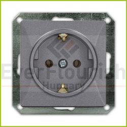 OPAL dugalj, egyes, keret nélkül, földelt, grafit 8713H