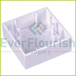 OPAL falonkívüli beépítő doboz egyes, fehér 8734H